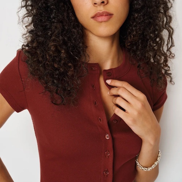 Reformation Raelynn Knit Top - Picture 2 of 7